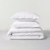 Basic Cotton Duvet Cover, White