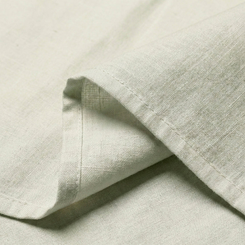 Basic Cotton Flat Sheet, Clay Beige