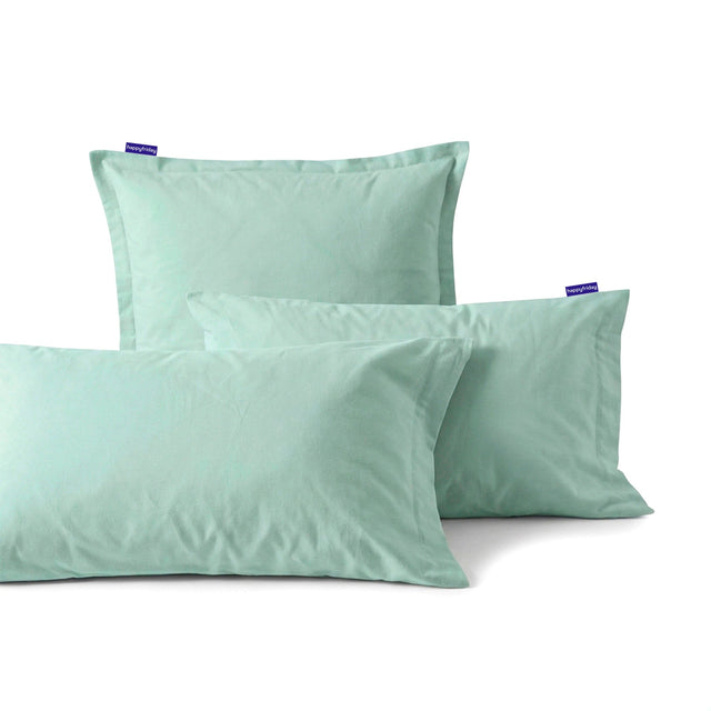 Mint Basic cotton pillowcase
