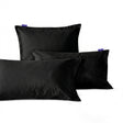 Black Basic cotton pillowcase