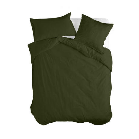 Duvet Cover Basic Olive Green