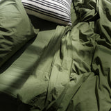 Duvet Cover Basic Olive Green