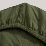 Fitted Sheet Basic Olive Green