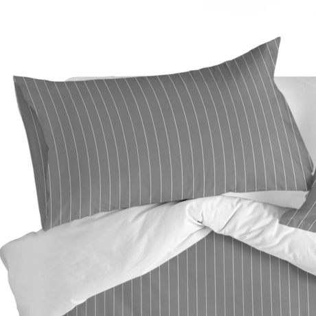 Pillowcase Oxford Grey