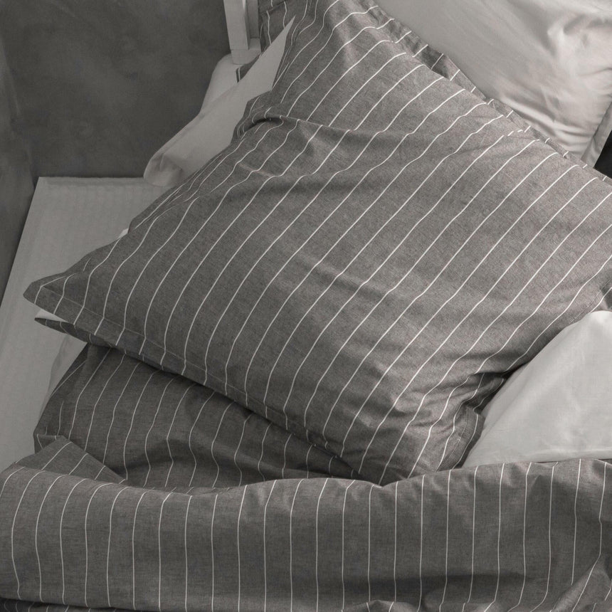 Pillowcase Oxford Grey