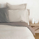 Oxford Jacquard Pillowcase, Beige
