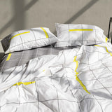 Firefly Cotton Pillowcase, Yellow