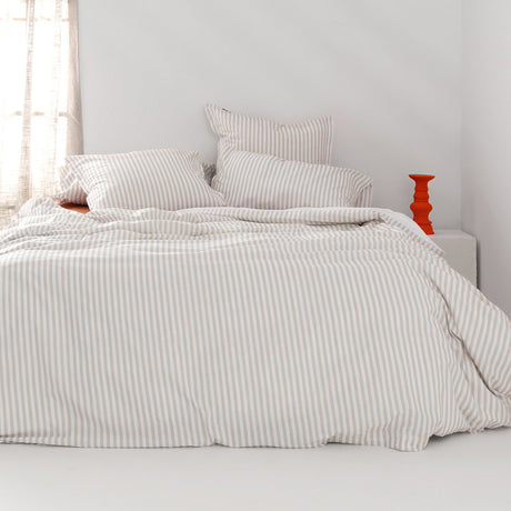 Duvet Cover Layering Beige