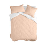 Duvet Cover Layering Peach