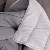 Basic Reversible Comforter, 300 g, Grey