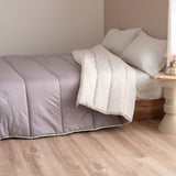 Basic Reversible Comforter, 300 g, Beige