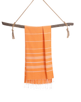 Ipanema Quick-Dry Hammam Towel, Orange