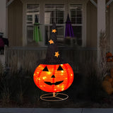 Foldable Pumpkin Light with Hat, 80.1 cm