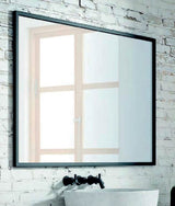 Rectangular Mirror Matte Black Frame
