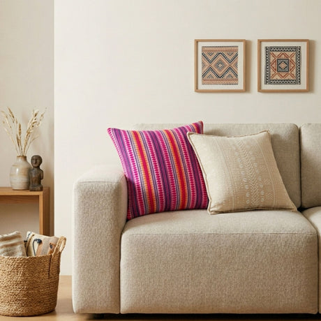 Classic Cushion Cover, Soft Stone, 45x45 cm