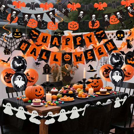 Halloween Party Decoration Set, 36 Pieces