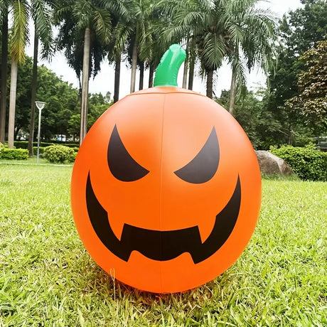 Light-Up Inflatable Pumpkin with Remote, 58.5 cm