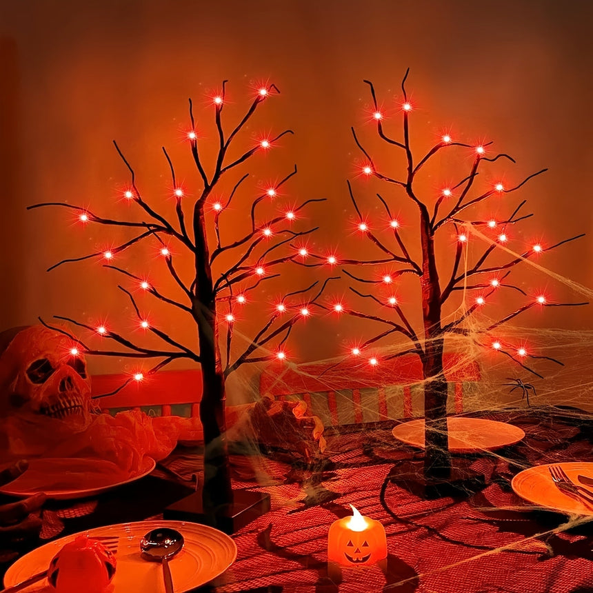 Black Birch Tree Light, 24 LEDs, 61 cm