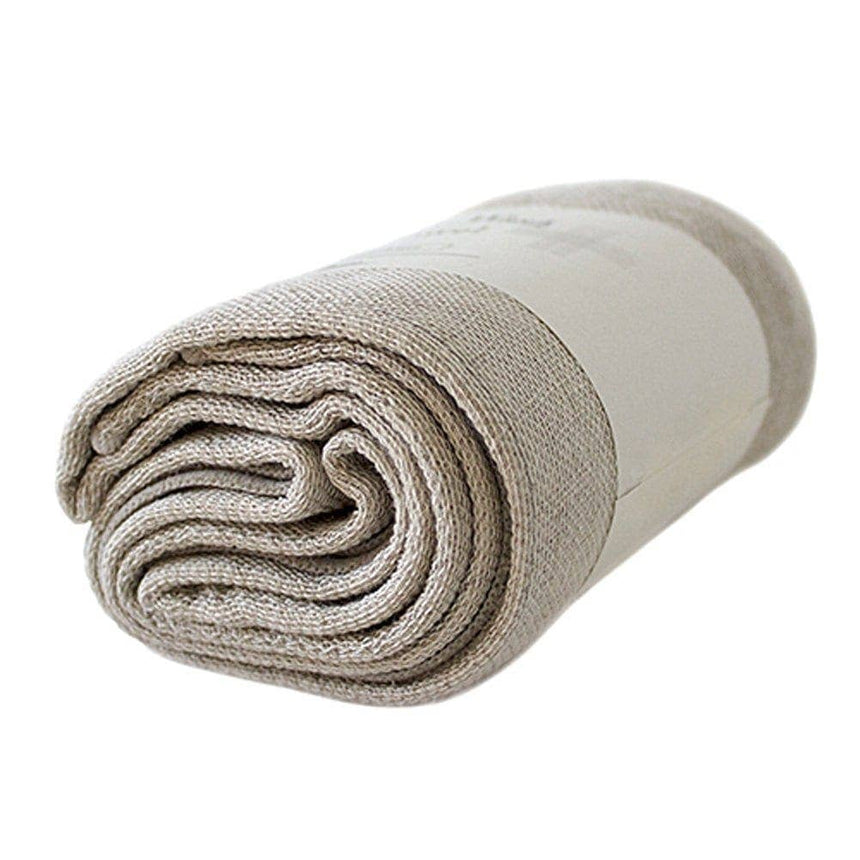 Bath Towel Binchotan Linen – Natural Linen – 32 × 85 cm