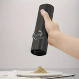 Electric Pepper Grinder Set - 2pcs Household Sea Salt Ginders