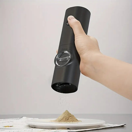 Electric Salt and Pepper Grinders, 2 Pieces