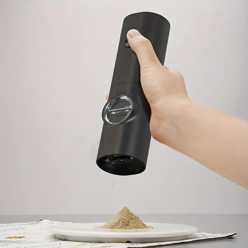 Electric Pepper Grinder Set - 2pcs Household Sea Salt Ginders