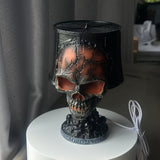 Lava Skull Table Lamp, USB, 20 cm