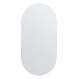 Oval Mirror Polished Edge
