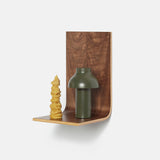 Wall Shelf Brera, Wood Floating Shelf