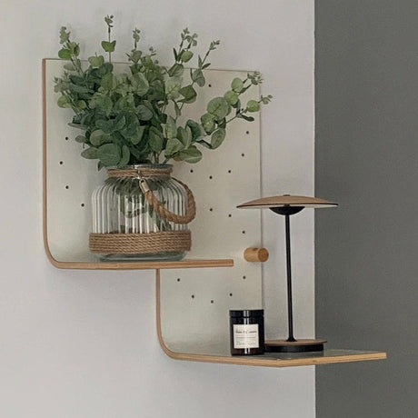 Wall Shelf Brera, Wood Floating Shelf