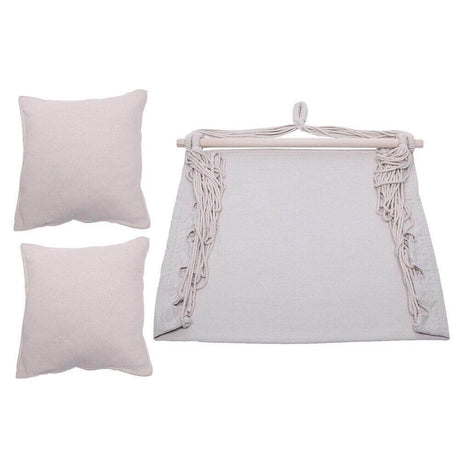 Hanging Chair with Cushions, Off-White