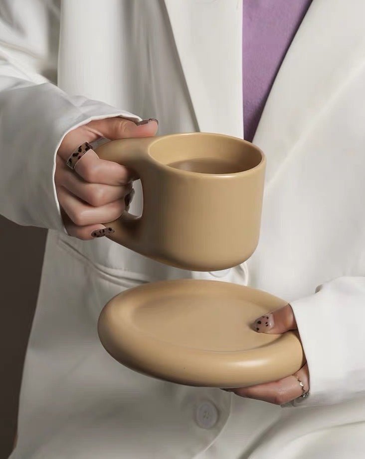 Handcrafted Ceramic Chubby Mugs