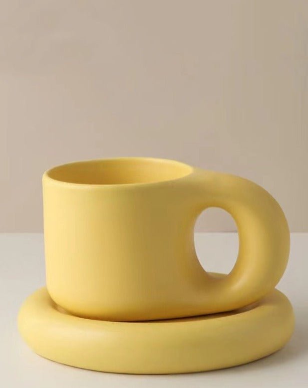 Handcrafted Ceramic Chubby Mugs