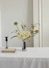 Handcrafted Silver-Glaze Ceramic Vase