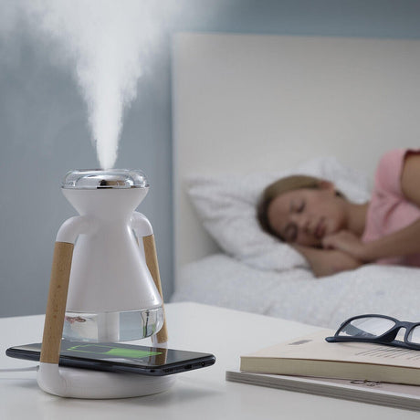 Aroma Diffuser & Wireless Charger 3-in-1