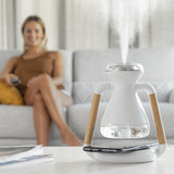Aroma Diffuser & Wireless Charger 3-in-1