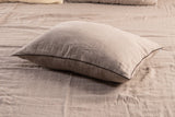Linen Pillow with Wool Filling, Adjustable