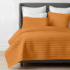 Channel stitch - Linen Cotton Quilt Sets