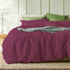 Waffle Weave Linen Cotton Duvet Cover Sets