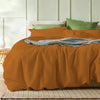 Waffle Weave Linen Cotton Duvet Cover Sets