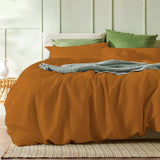 Waffle Weave Linen Cotton Duvet Cover Sets