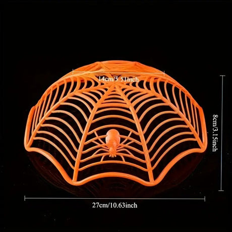 Spider Web Treat Bowls, 3 Pieces