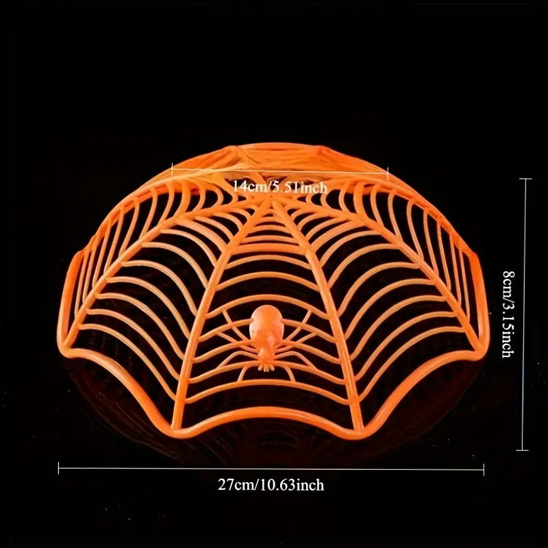 Spider Web Treat Bowls, 3 Pieces