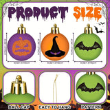 Halloween Bauble Set, 24 Pieces