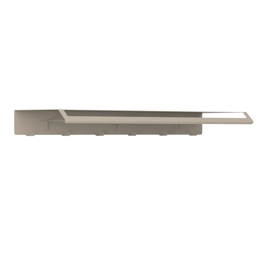 Wall Coat Rack Lyon – Shelf with Hooks