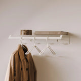 Wall Coat Rack Lyon – Shelf with Hooks