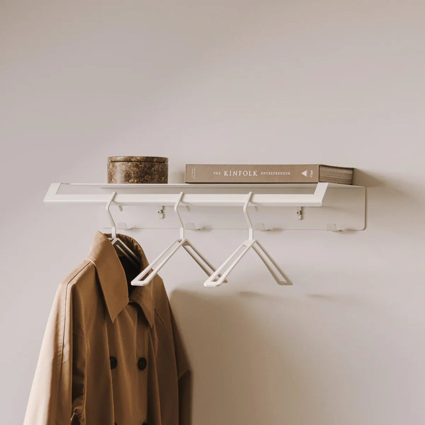 Wall Coat Rack Lyon – Shelf with Hooks