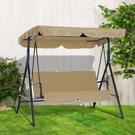 Garden Swing Bed, Beige