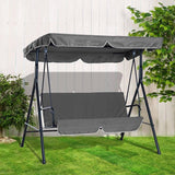 Garden Swing Bed, Grey