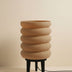Luan table lamp in plant-based composite